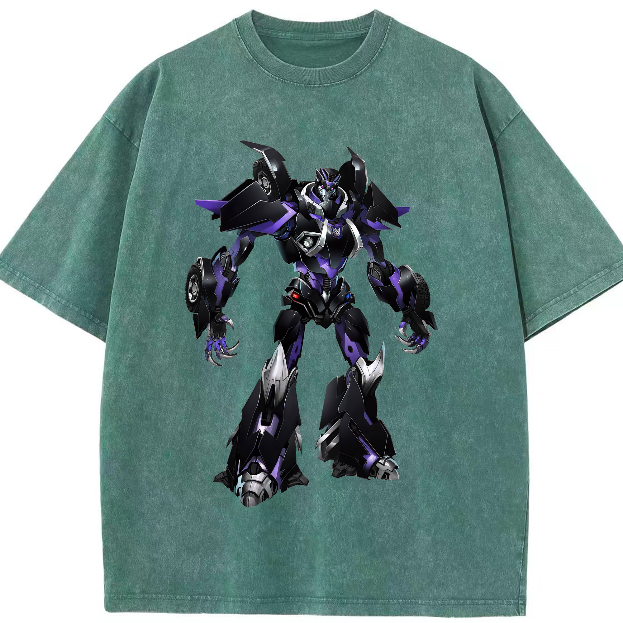 （画像用） Transformers トランスフォーマー 綿100% ヴィンテージ風 半袖Tシャツ（フロントプリント）